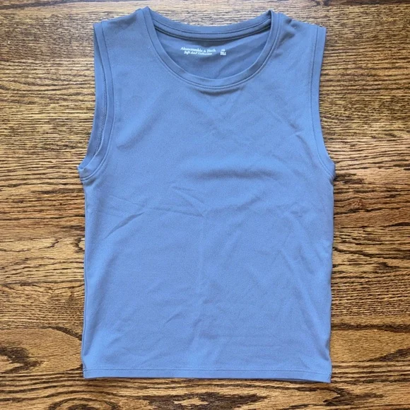Abercrombie Tank in Dusty Blue - Picture 1 of 3